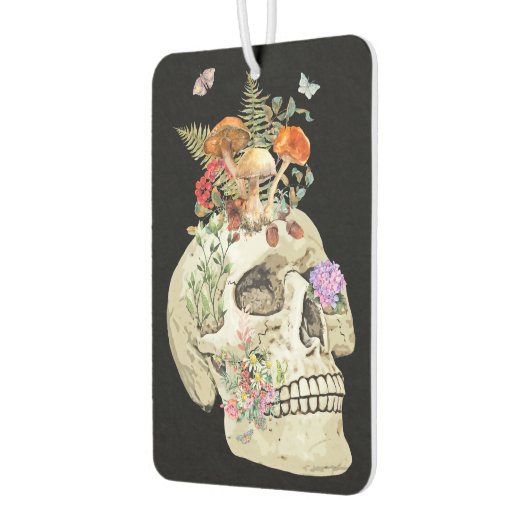 Botanical Skull Luchtverfrisser (Links)