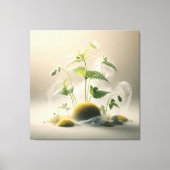 Botanical Sphere Composition Canvas Afdruk (Voorkant)