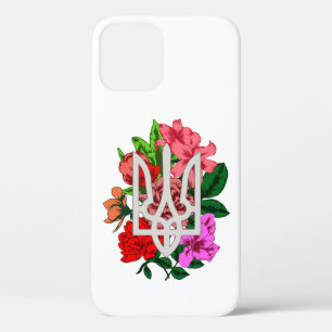 Botanical still and Oekrainian trident tryzub Case-Mate iPhone Case
