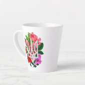Botanical still and Oekrainian trident tryzub Latte Mok (Linkerhoek)