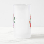 Botanical still and Oekrainian trident tryzub Matglas Bierpul (Center)