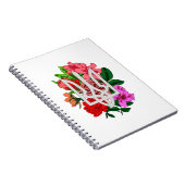Botanical still and Oekrainian trident tryzub Notitieboek (Rechterzijde)
