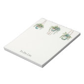 Botanical To Do List Notitieblok (Linkerzijde)