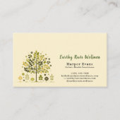 Botanical Tree Holistic Wellness Appointment& Visitekaartje (Voorkant)
