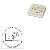  Botanical uit de Library of Custom Book Rubberstempel (Gestempeld)