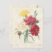 Botanical Vintage Briefkaart (Voorkant / Achterkant)