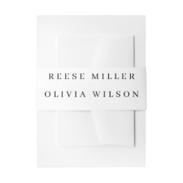 Botanical Watercolor Wedding Invitation  Uitnodigingen Wikkel