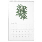 Botanical Watercolors Calendar 2026 Kalender (Jan 2026)