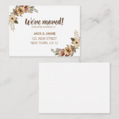 Botanical We hebben nieuwe Home Aankondiging Kaart (Voorkant / Achterkant)