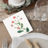 Botanical Wedding Cocktail Napkin Servet