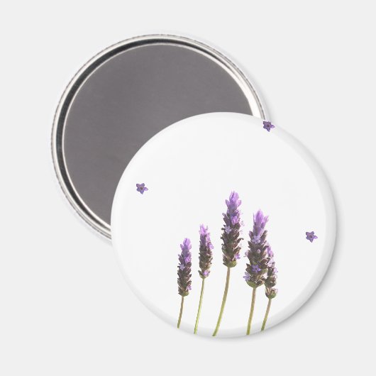 Botanical Wildflower Fridge Magnet (Voorkant / Achterkant)
