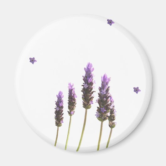 Botanical Wildflower Fridge Magnet (Voorkant)