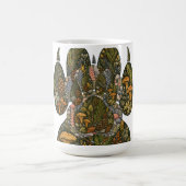 Botanical Wolf Paw Pine Forest Nature Mug Koffiemok (Center)