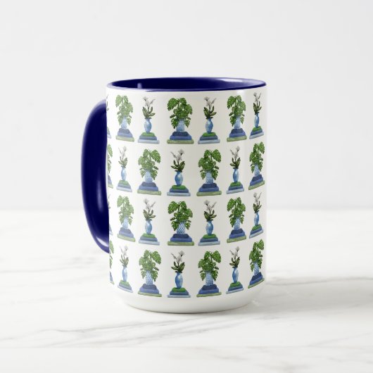 Botanicals and Books Mug Mok (Voorkant links)