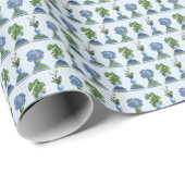 Botanicals and Books Wrapping Paper Cadeaupapier (Rol Hoek)