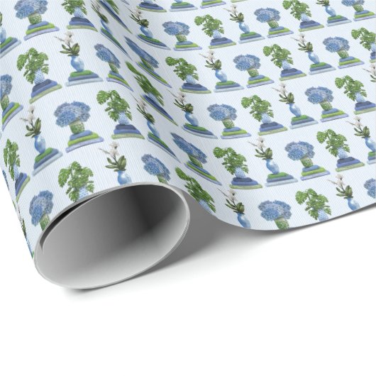 Botanicals and Books Wrapping Paper Cadeaupapier (Rol Hoek)