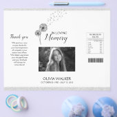 Botanicals begrafenis chip zak, overlijdenschip za flyer (Enkel)