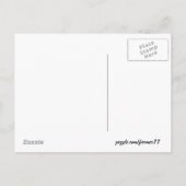  Botanicals Daffodil Save the Date Briefkaart (Achterkant)