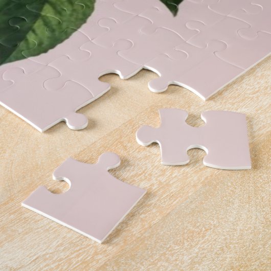 Botanicals  Flower Modern Art II Poster Legpuzzel (Zijkant)