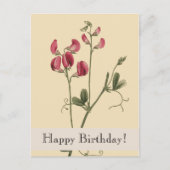 Botanicals Happy Birthday Briefkaart (Voorkant)