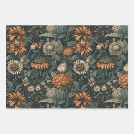 Botanicals II inpakpapier bladen (Voorkant 2)