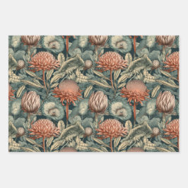  Botanicals II inpakpapier bladen