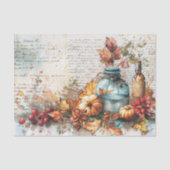  Botanicals & Inkwell Herinneringen Decoupage Tissuepapier (Voorkant)