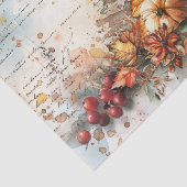  Botanicals & Inkwell Herinneringen Decoupage Tissuepapier (Detail)