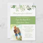 Botanicals Photo Block Uitnodiging alleen voor rec (Voorkant)