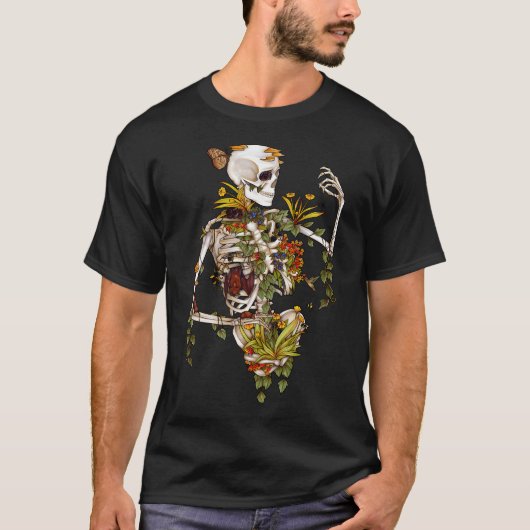 Botanie en botten t-shirt (Voorkant)