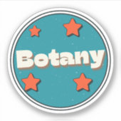 Botanie Sticker (Voorkant)