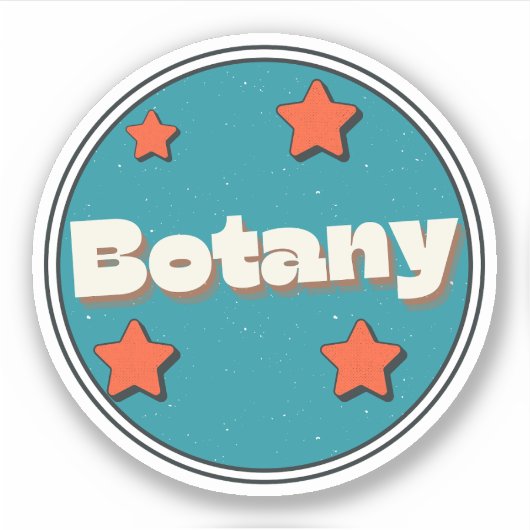 Botanie Sticker (Voorkant)