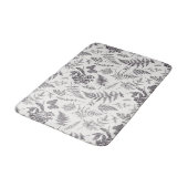  botanie & vlinderpatroon badmat (Gekanteld)