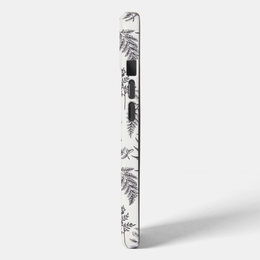 botanie & vlinderpatroon Case-Mate iPhone case (Achterkant / Links)