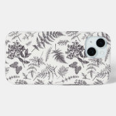  botanie & vlinderpatroon Case-Mate iPhone case (Achterkant (horizontaal))