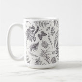 botanie & vlinderpatroon koffiemok (Links)