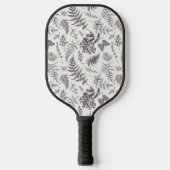 botanie & vlinderpatroon pickleball paddle (Voorkant)