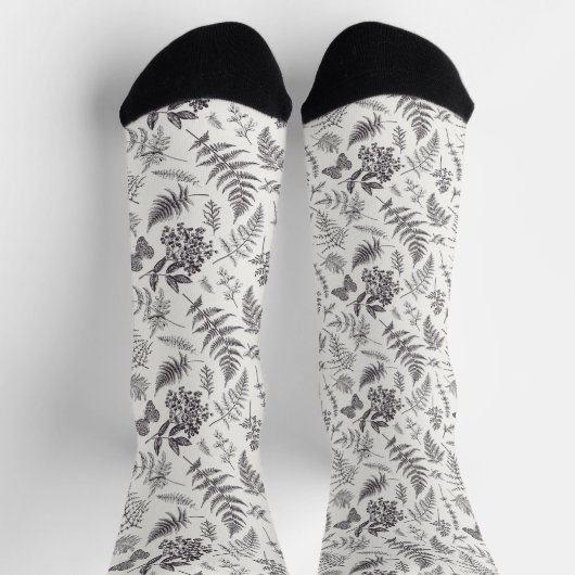 botanie & vlinderpatroon sokken (Top)