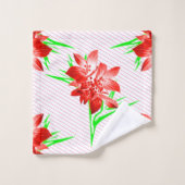 Botanisch Abstract Bad Handdoek (Wasdoekje)