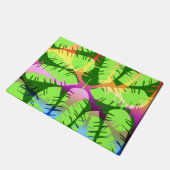 BOTANISCH ABSTRACT BANANENBLADEREN DEURMAT (Schuin)