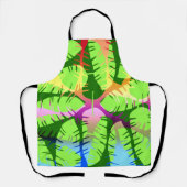 BOTANISCH ABSTRACT BANANENBLADEREN SCHORT (Voorkant)