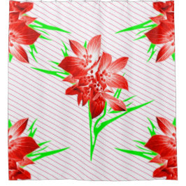 Botanisch Abstract Douchegordijn