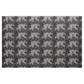 Botanisch Abstract (zwart) Stof (Yard (91,4 cm))