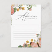 Botanisch advies voor Baby shower in wilde bloemen (Voorkant)