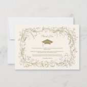  botanisch Afstuderen Bedankkaart (Voorkant)