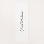 Botanisch alfabet yogamat (Achterkant)