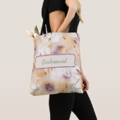 Botanisch Aquarel Bloemig  Tote Bag (Dichtbij)