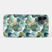 Botanisch aquarelpatroon: Naadloze achtergrond Case-Mate iPhone Case (Achterkant (horizontaal))