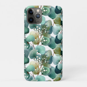 Botanisch aquarelpatroon: Naadloze achtergrond Case-Mate iPhone Case