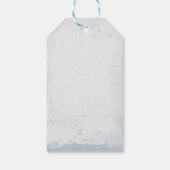 Botanisch Baby shower — Dank je Cadeaulabel (Achterkant)